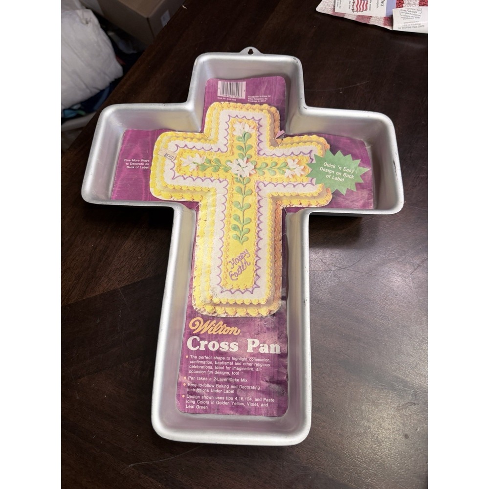 Vintage Wilton Cross Cake Pan 2105-2509